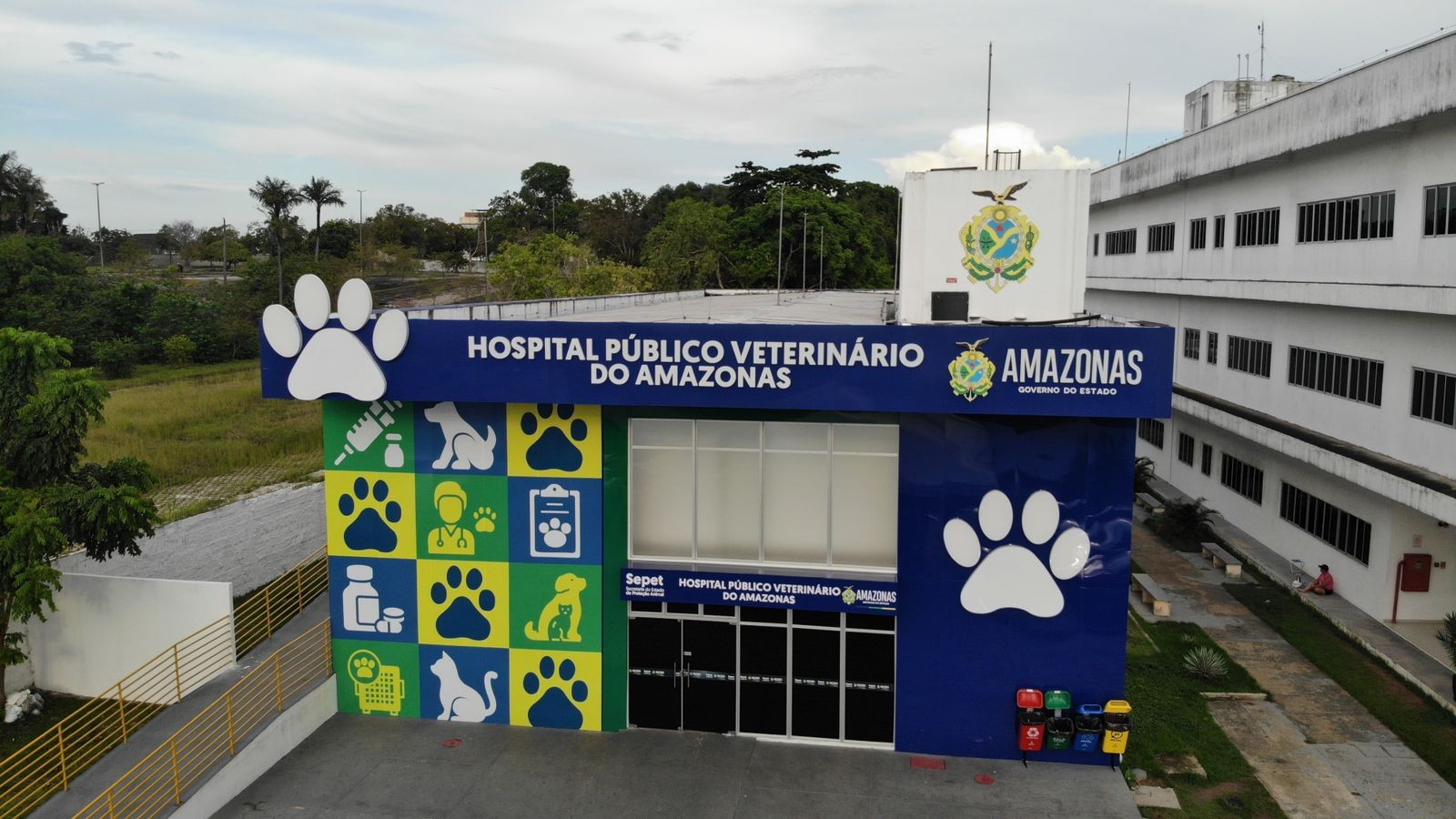 SEPET - FACHADA DO HOSPITAL PÚBLICO VETERINÁRIO