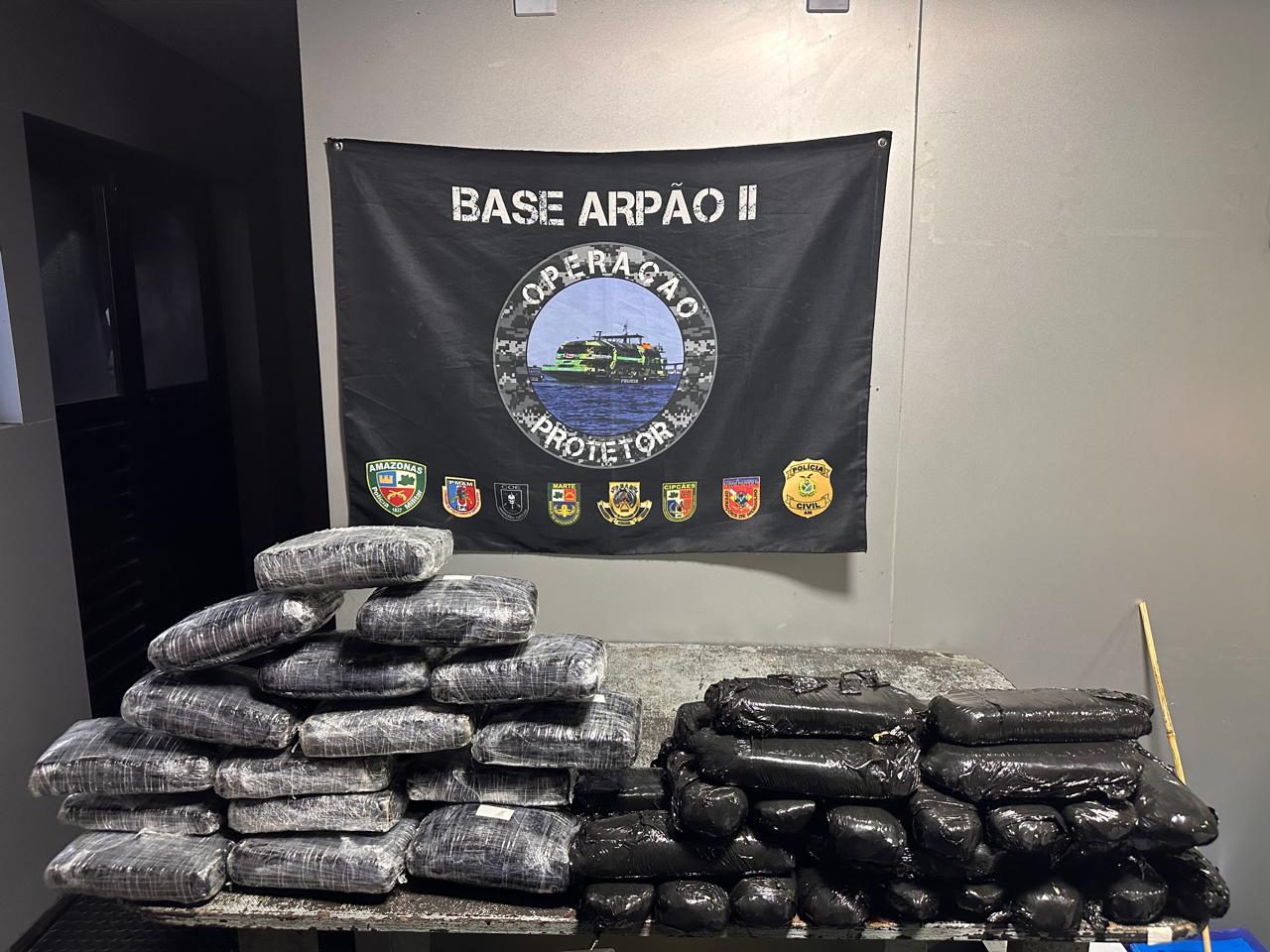 SSP-AM_BASE_ARPAO_2_PMAM_APREENSAO_26KG_DROGAS_COARI_FOTO_DIVULGAÇÃO_SSP_AM