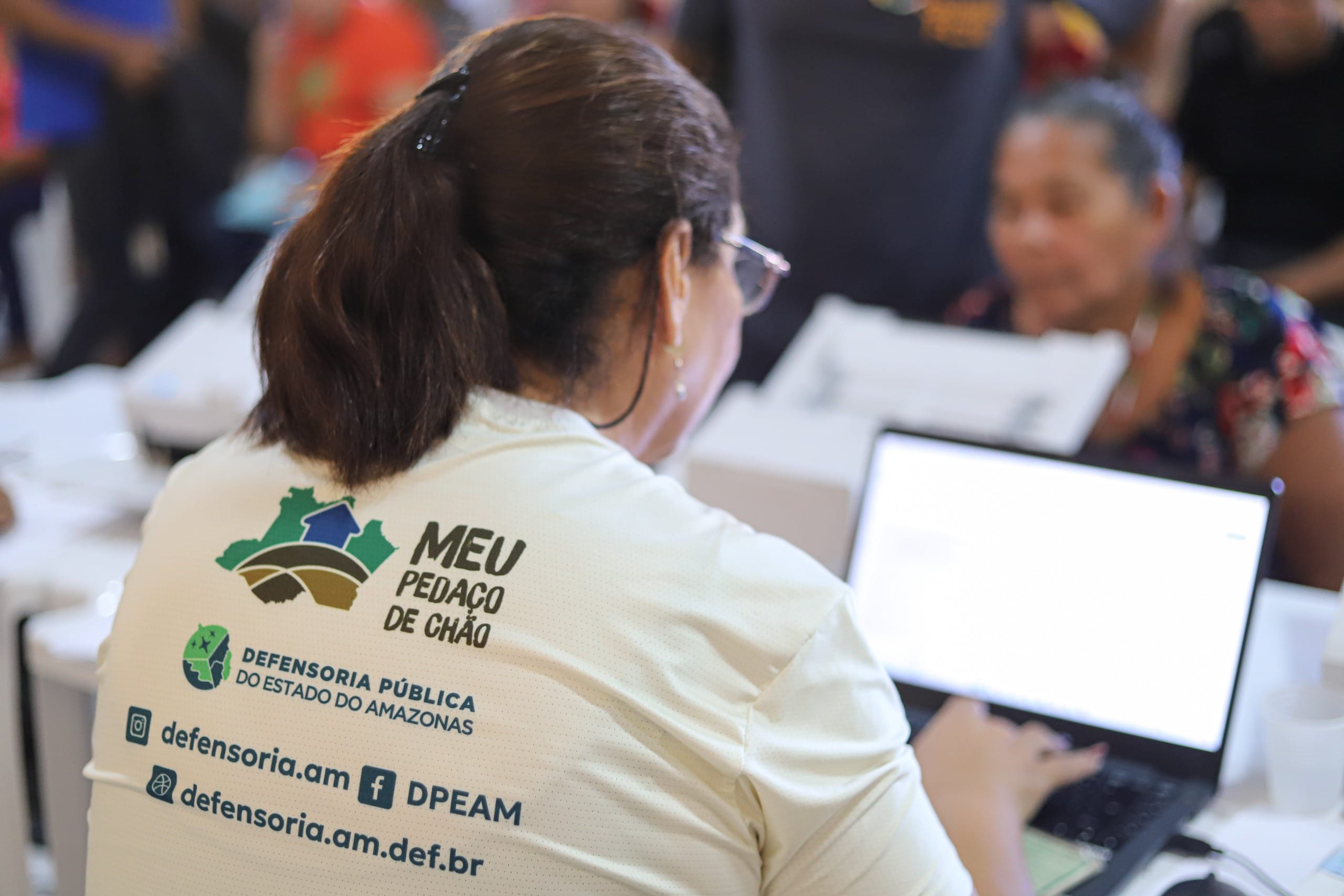 Em Manacapuru, Defensoria do Amazonas realiza segunda ação de regularização fundiária 1 Em Manacapuru Defensoria do Amazonas realiza segunda acao de regularizacao fundiaria FOTO Lucas Silva DPEAM