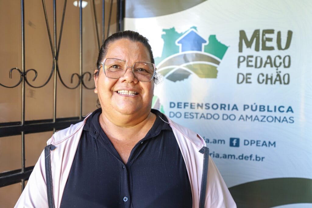 Em Manacapuru, Defensoria do Amazonas realiza segunda ação de regularização fundiária 3 Leide Ferreira Em Manacapuru Defensoria do Amazonas realiza segunda acao de regularizacao fundiaria FOTO Lucas Silva DPEAM