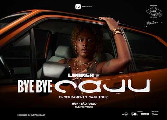 Liniker dá início a "BYE BYE CAJU" com show solo em um dos principais palcos da América Latina 1 Créditos: Caroline Lima