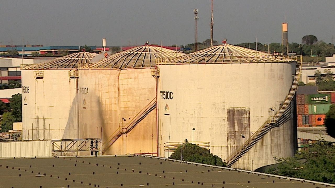 vazamento de gas toxico em manaus bombeiros seguem resfriando tanques apos 41 horas foto reproducao rede amazonica 4