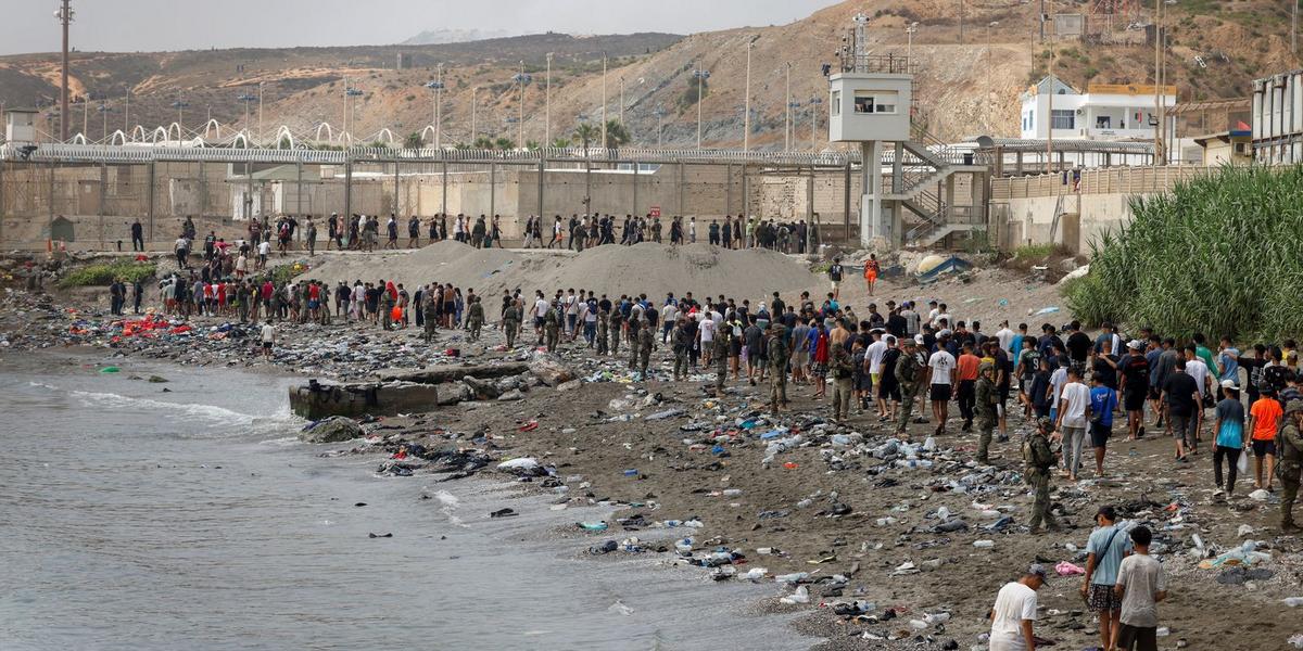 Crise migratória no Marrocos: ONG denuncia desigualdade e 'fuga' de jovens para a Europa 1 2026 07 31t110320z 1791917232 rc2zomaq02kk rtrmadp 3 migration europe spain ceuta