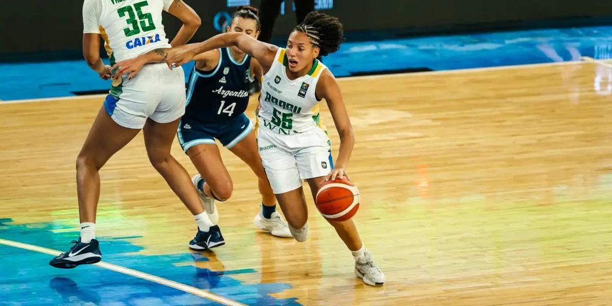 Basquete Feminino: Brasil vence Argentina e avança à semifinal do Pré-Olímpico 1 brasil vence argentina qualif basquete fem 2026