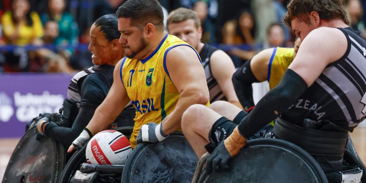 Seleção Brasileira de Rúgbi em Cadeira de Rodas garante 11ª posição no Mundial 1 campeonato mundial de rugbi em cadeira de rodas