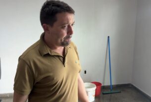 empresario erivelton da frota magalhaes apos ser resgatado de cativeiro. ele tinha sido sequestrado ao sair de restaurante em manaus foto reproducao rede amazonica