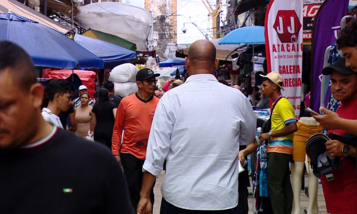 Intenção de consumo das famílias no Amazonas registra segunda alta consecutiva 1 g1 movimento comercio centro manaus