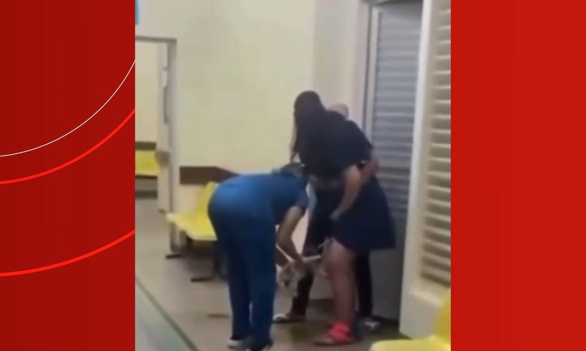 Bebê nasce em corredor de maternidade pública após trabalho de parto acelerado em Manaus 1 g1 mulher parto corredor maternidade manaus