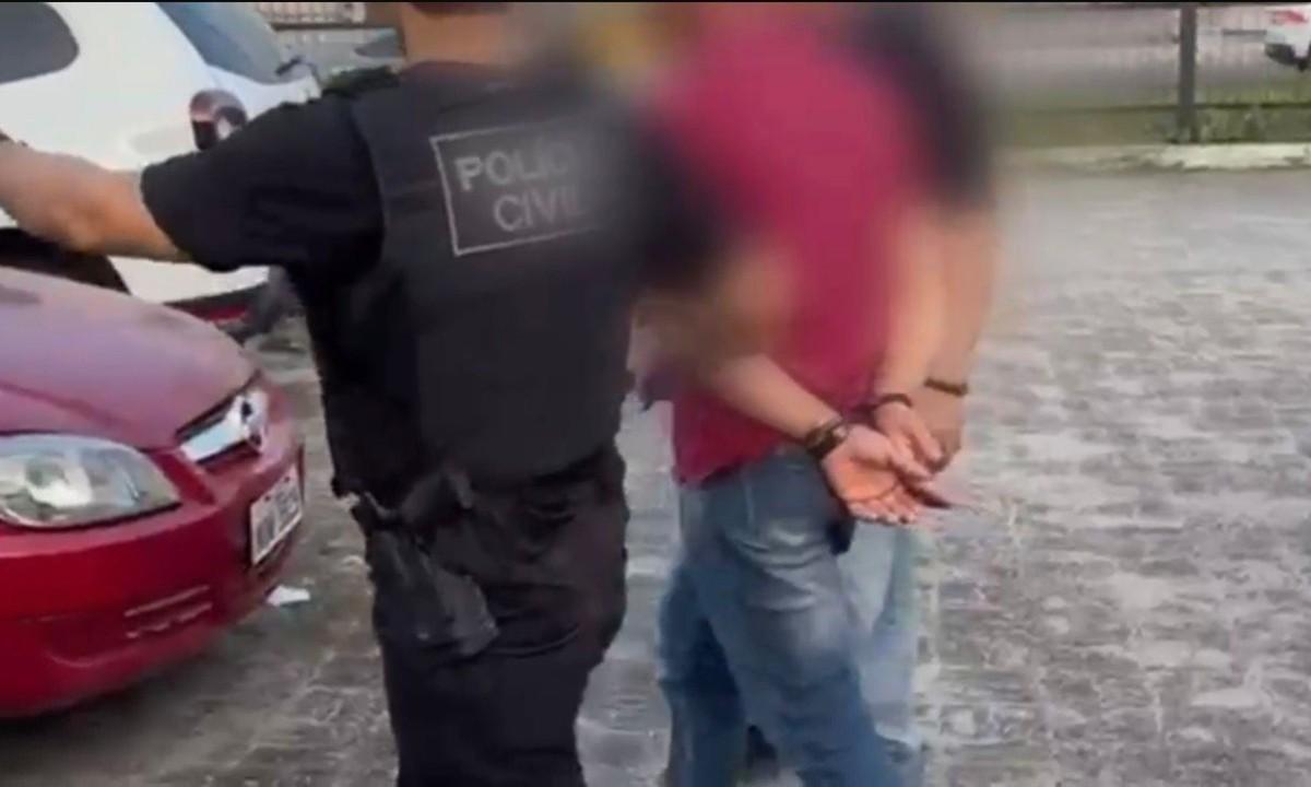Polícia prende suspeito de assassinar comerciante minutos antes da virada do ano em Manaus 1 homem suspeito de matar comerciante e preso em manaus