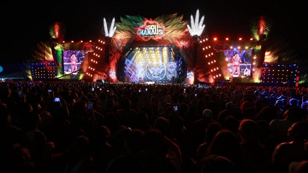 Sou Manaus 2026: Confira o cronograma e os pontos de troca das pulseiras para o festival 1 primeira noite do sou manaus 2025 fotoantonio pereira semcom