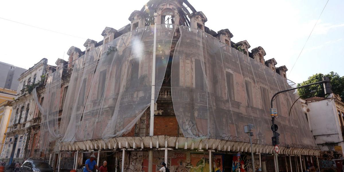 Palacete Imperial: O abandono que ameaça a história no coração do Rio 1 rbr3390