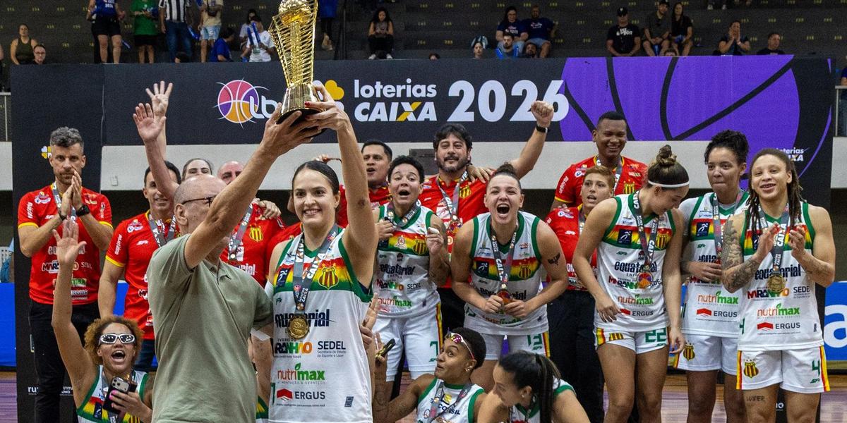 Sampaio Basquete atropela Campinas e conquista o tetracampeonato da Liga Nacional 1 sampaio campeao