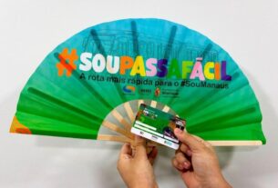 sou manaus 2026 oferece pulseira e seis passagens de onibus em cartao promocional foto divulgacao