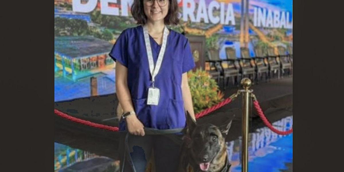 Veterinária morre após ser atacada por cão policial no Senado Federal 1 vitoria valle de oliveira