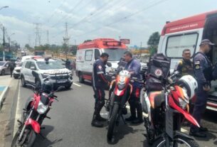 acidente na av. das torres
