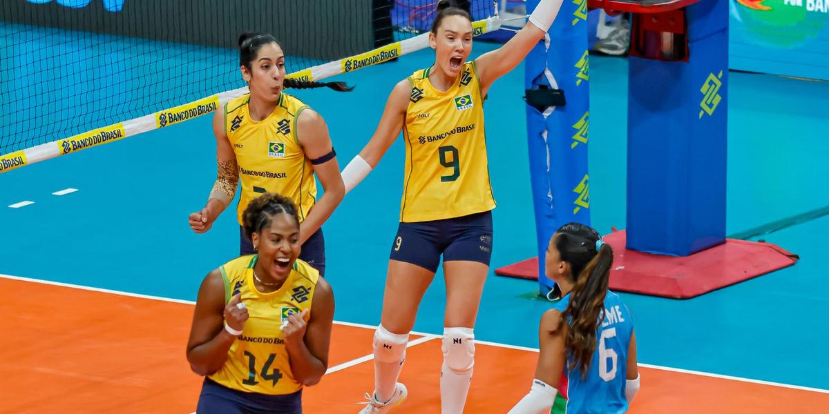 Vôlei feminino dá show no Maracanãzinho e garante vaga nas Olimpíadas de 2028 1 brasil vaga los angeles 2028 volei fem