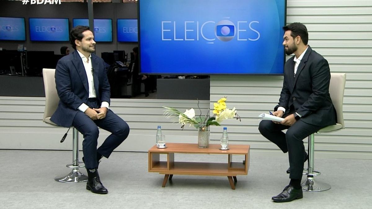 Em sabatina, Capitão Alberto Neto dispara contra Alexandre de Moraes e defende impeachment 1 capitao alberto neto candidato do partido liberal pl ao senado pelo amazonas durante sabatina da rede amazonica nesta quarta feira 2 foto reproducao rede amazonica