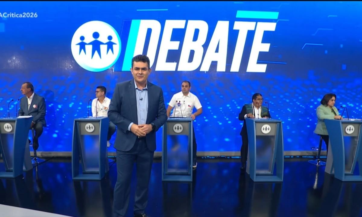 Debate decisivo: candidatos ao Governo do Amazonas travam embate acalorado sobre saúde e Zona Franca 1 debate com candidatos ao governo do amazonas