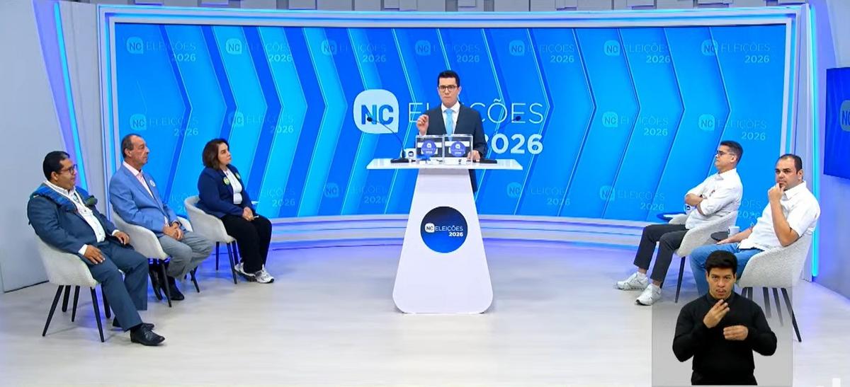 Debate decisivo: Candidatos ao Governo do AM focam em segurança e infraestrutura 1 debate
