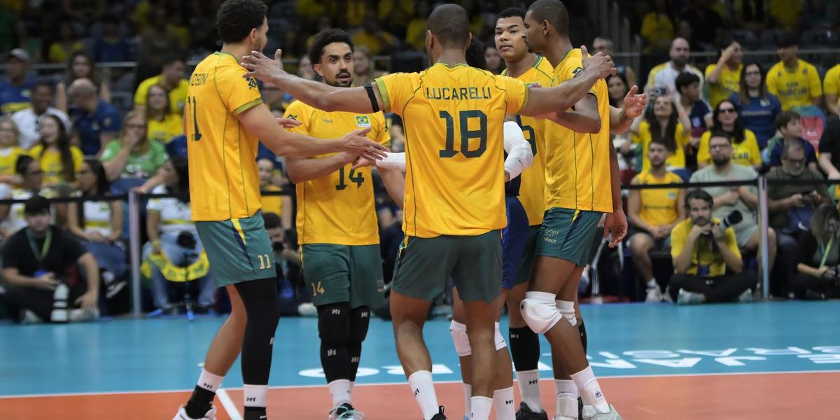 Brasil atropela Venezuela e garante vaga antecipada no Mundial de Vôlei 1 dha0619