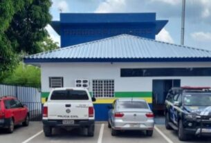 fachada da delegacia de itapiranga no amazonas foto pc am