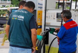 gasolina comum tem alta de 7 95 no menor preco em manaus aponta procon foto divulgacao procon manaus