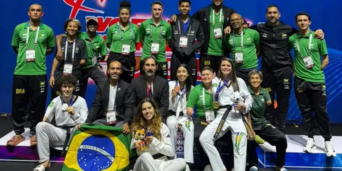Brasil brilha no Grand Prix de Parataekwondo com quatro medalhas na Coreia do Sul 1