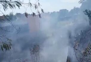 incendio atinge area de vegetacao na avenida efigenio salles em manaus e1791310520706