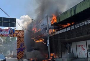 incendio e registrado no antigo banco da amazonia no centro de manaus foto reproducao redes sociais 2