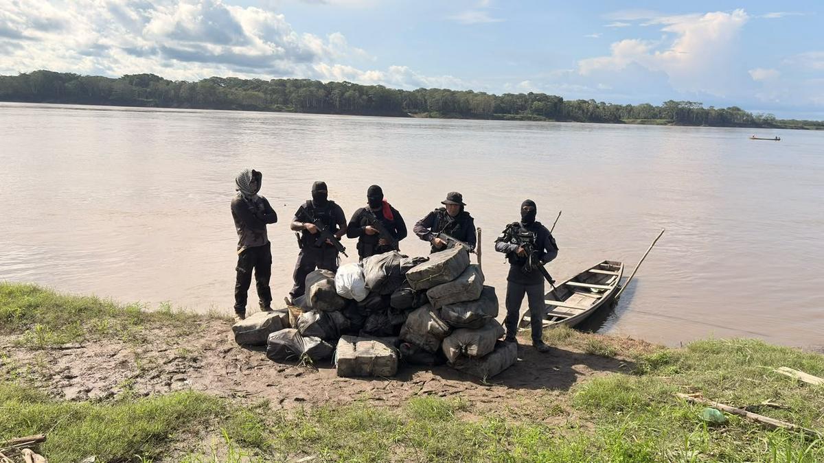 Operação da PM intercepta mais de 750 kg de skunk na fronteira do Amazonas 1 mais de 750 kg de maconha sao encontrados escondidos em comunidade rural do am foto divulgacao