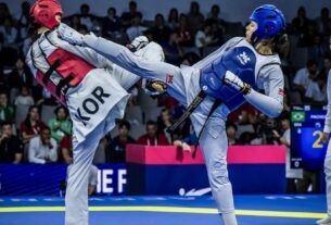 maria clara pacheco mantem hegemonia no ciclo olimpico do taekwondo