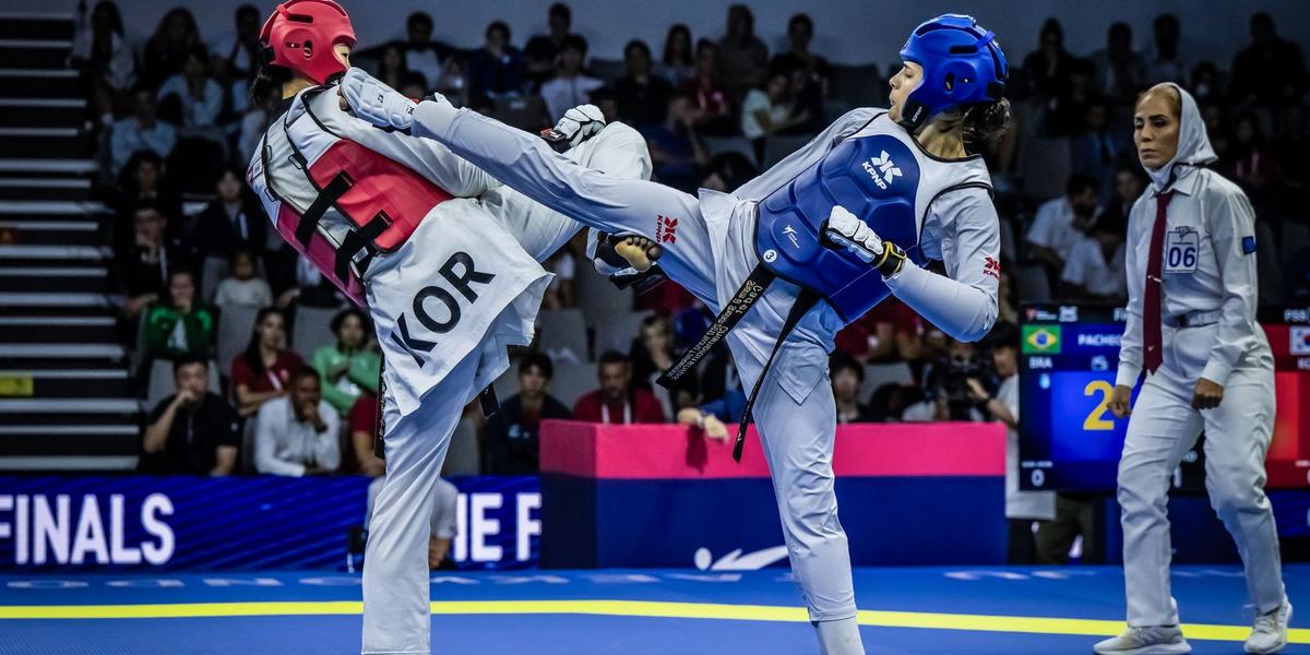 maria clara pacheco mantem hegemonia no ciclo olimpico do taekwondo
