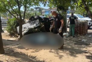 mulher e encontrada morta dentro de saco plastico com maos amarradas em manaus foto reproducao redes sociais
