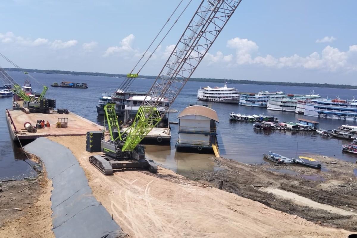 Revolução na Manaus Moderna: Obras do novo porto de R$ 916 milhões começam no Centro 1 obras na manaus moderna