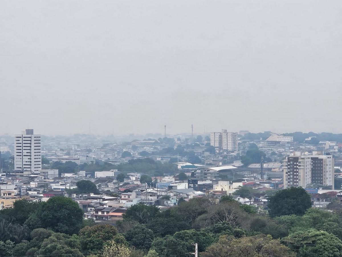 qualidade do ar piora em manaus e chega a nivel pessimo na manha desta quinta feira 17 foto jackeline lima rede amazonica