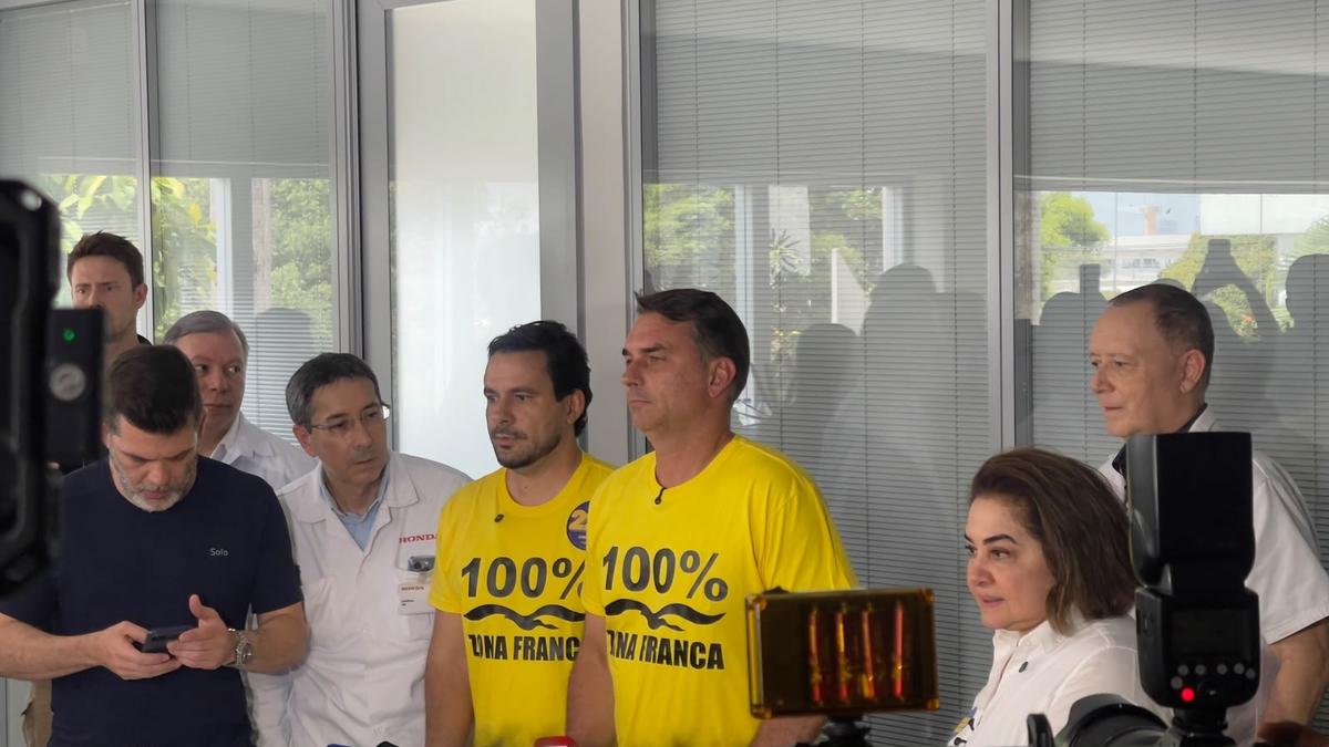 senador e candidato a presidencia da republica flavio bolsonaro pl afirmou que considera positivo tirar o sigilo do inquerito do stf foto jadson lima g1 am