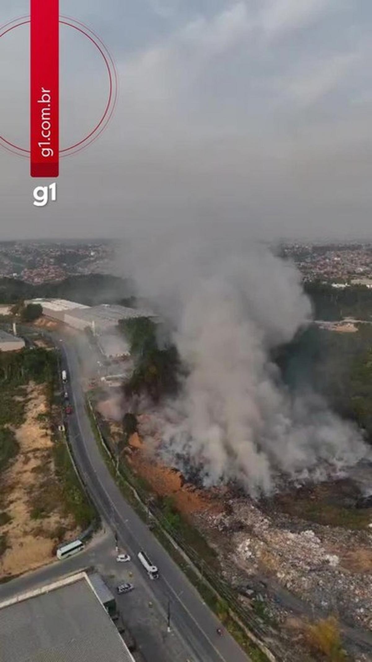 Incêndio criminoso: Terreno que causou nuvem de fumaça em Manaus é multado em R$ 5,5 milhões 1 15034727