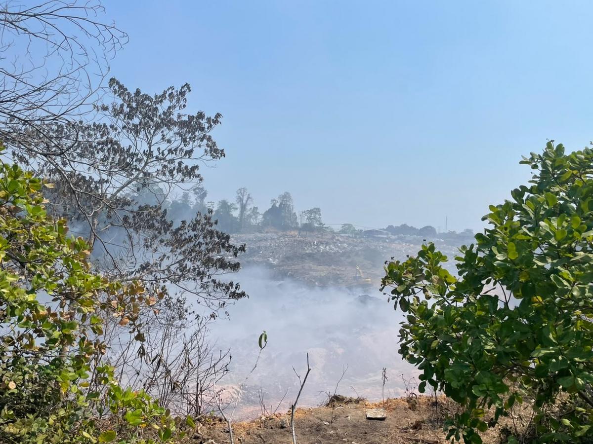 apos mais de 40 horas bombeiros mantem monitoramento em area atingida por incendio em manaus foto lucas macedo g1 am