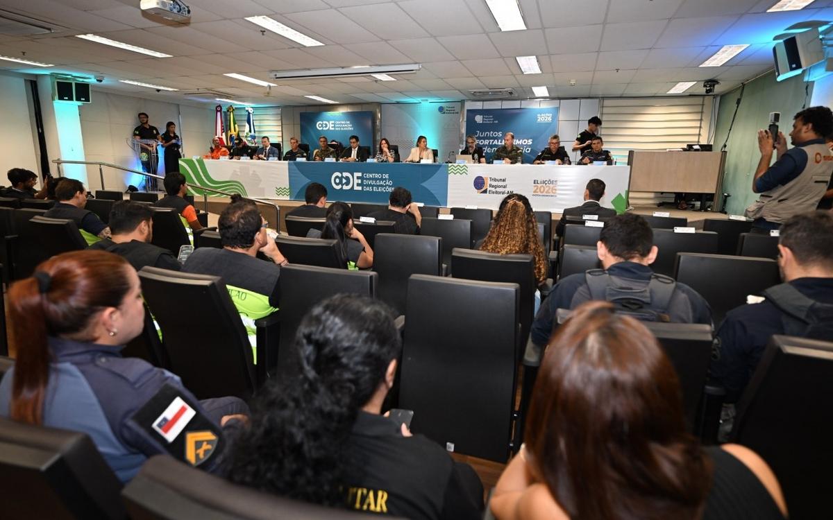 Balanço eleitoral no Amazonas: 23 urnas substituídas e prisões por crimes eleitorais 1 coletiva tre