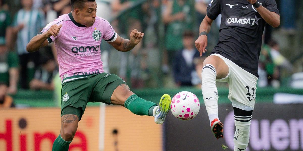 Coritiba e Botafogo empatam e mantêm jejum preocupante no Brasileirão 1