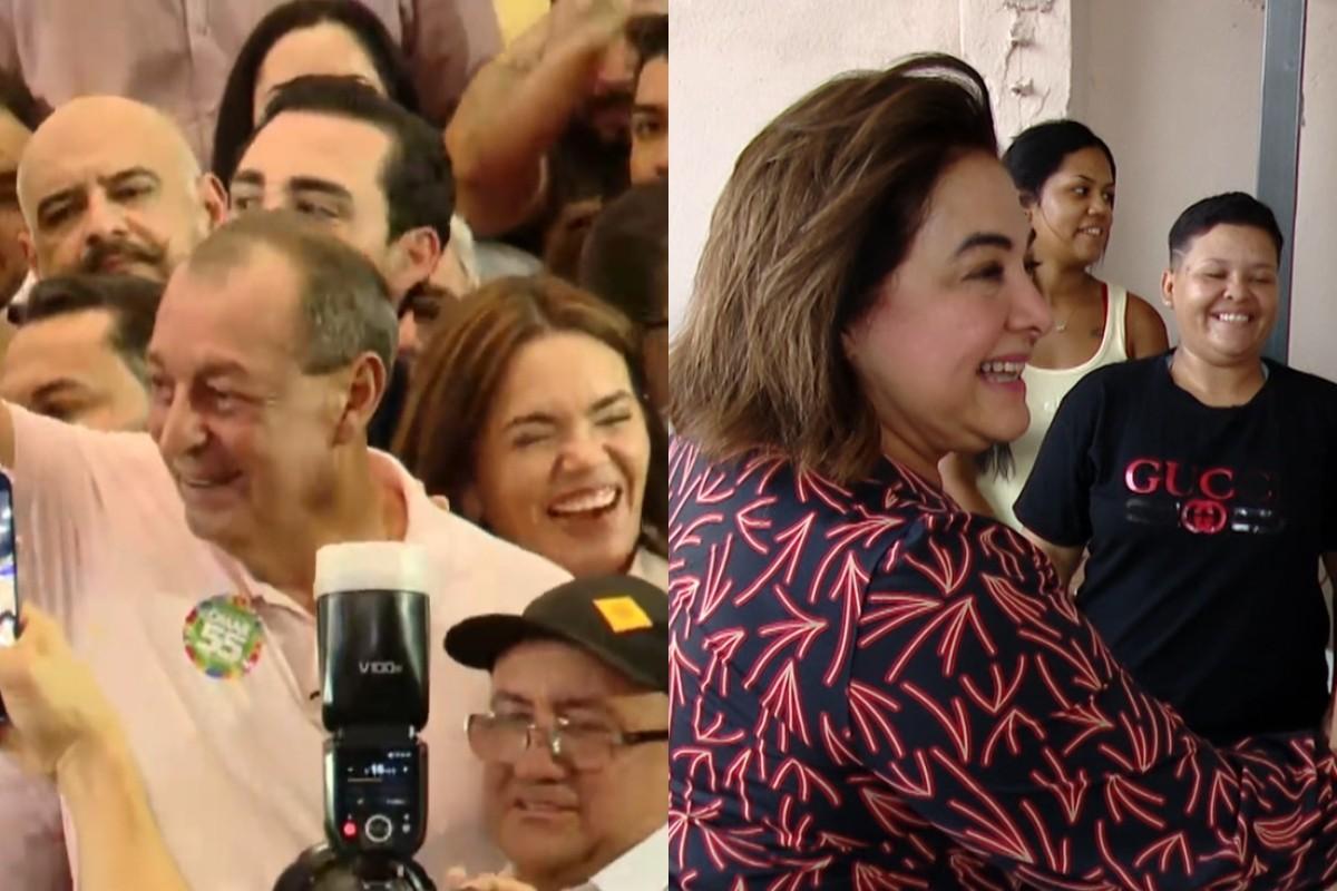 Segundo turno no AM: Omar Aziz articula apoio de prefeitos e Maria do Carmo foca em combate a queimadas 1 g1 omar maria agenda sexta 9 outubro