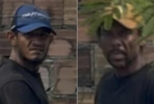 policia procura dois homens suspeitos de atear fogo em area de vegetacao em manaus fotos divulgacao pc am