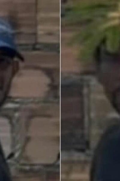 policia procura dois homens suspeitos de atear fogo em area de vegetacao em manaus fotos divulgacao pc am