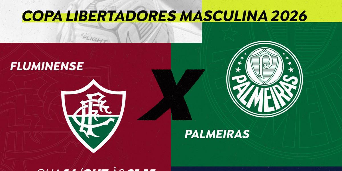 Fluminense e Palmeiras duelam na Libertadores: saiba como acompanhar pela Rádio Nacional 1