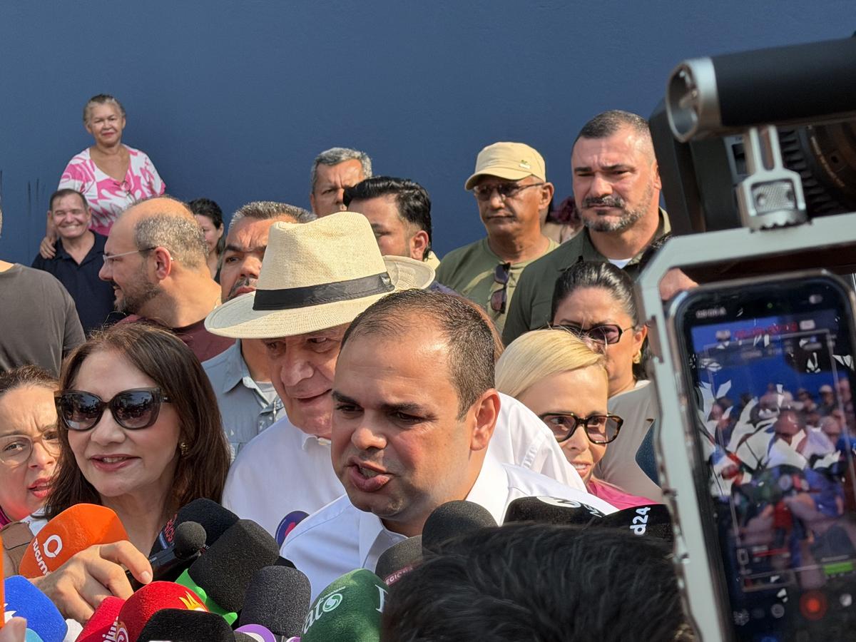Roberto Cidade vota em Manaus e projeta ida ao segundo turno 1 roberto cidade uniao brasil vota em manaus foto henrique fialho rede amazonica