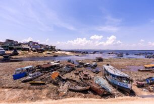 seca do rio negro em 2026 manaus foto sara rangel