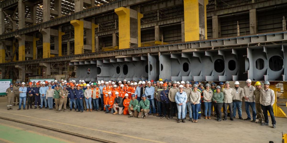 Retomada naval: Estaleiro gaúcho inicia construção de nova frota da Transpetro 1 whatsapp image 2026 10 15 at 18.55.34